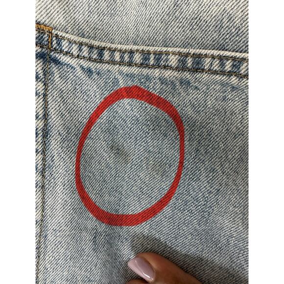 Everlane Light Wash Organic Cotton The Relaxed Straight Fit Jean Size 30 - Picture 4 of 11